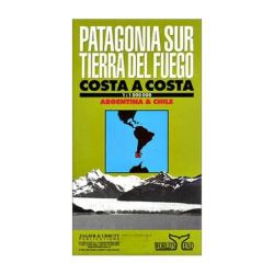 Mapa Patagonia Sur Tierra del Fuego - Zagier & Urruty