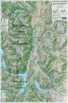 Mapa Comarca Andina del Paralelo 42 - Aoneker