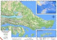 Mapa Ushuaia- Aoneker