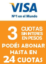 Visa: 3 cuotas sin interes