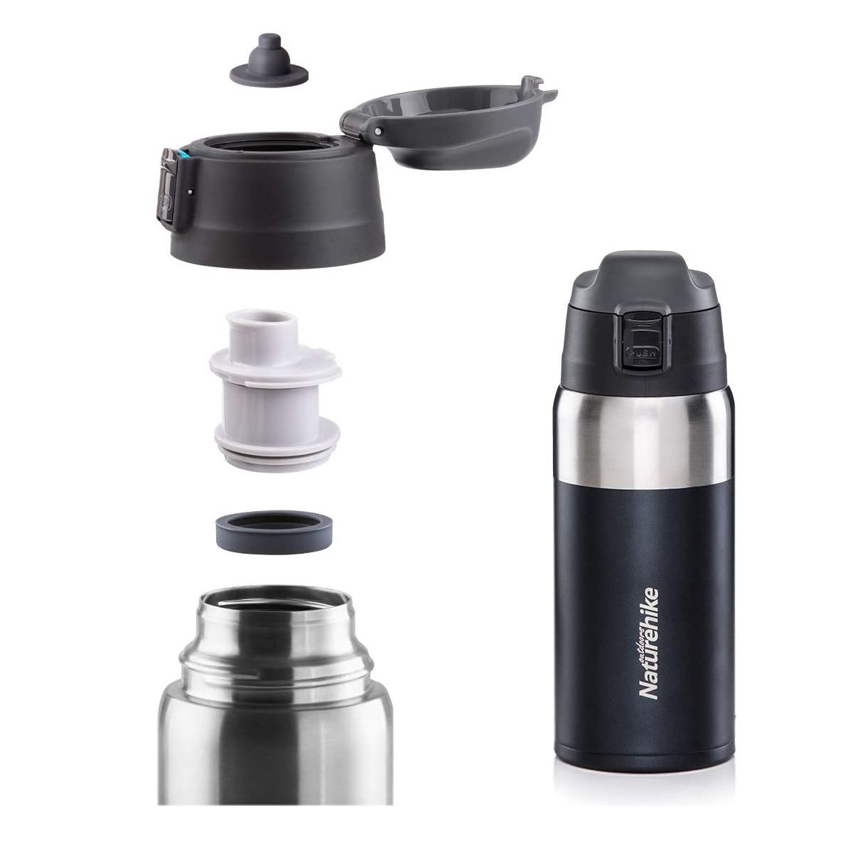 [ELIMINADO] Naturehike Botella térmica con aislación al vacio 600 ml