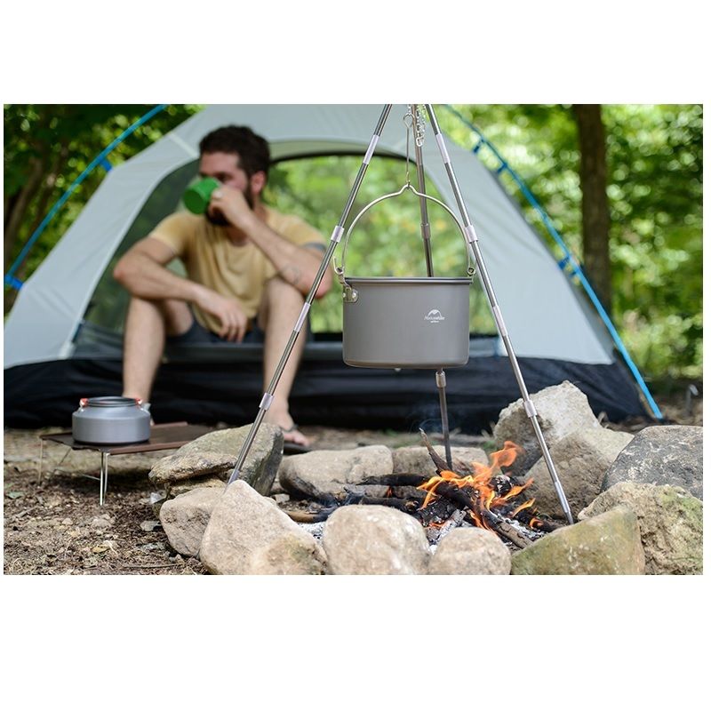 Naturehike Cacerola de aluminio 4-6 personas 4 LT