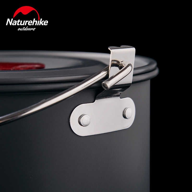 Naturehike Cacerola de aluminio 4-6 personas 4 LT