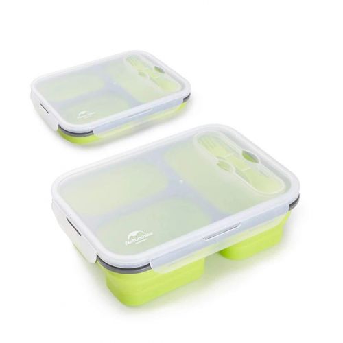 Naturehike Plato Colapsable de silicona 600 + 350 + 350ml