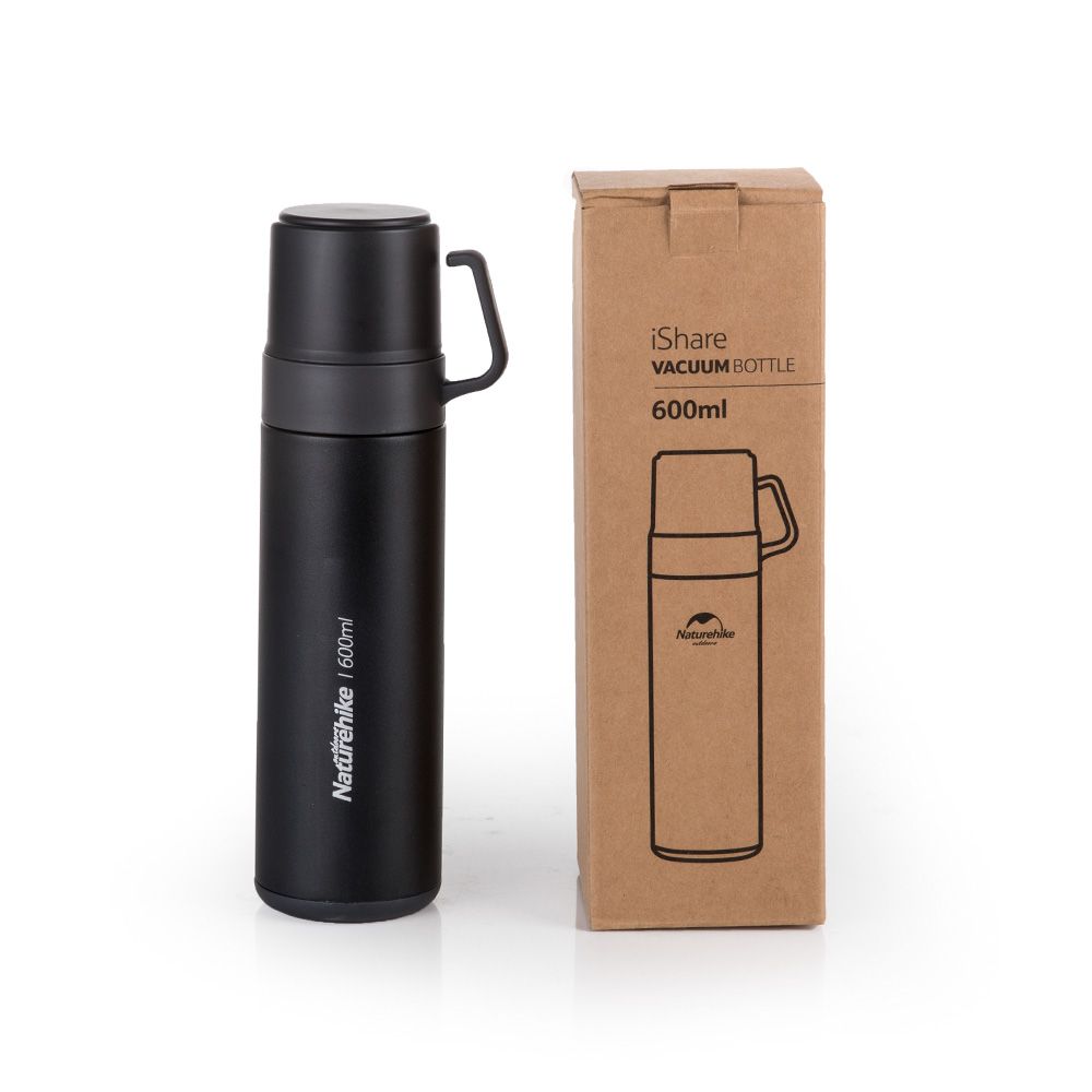 Naturehike Termo con aislación al vacío 20 hs. Tapa doble 600 ml