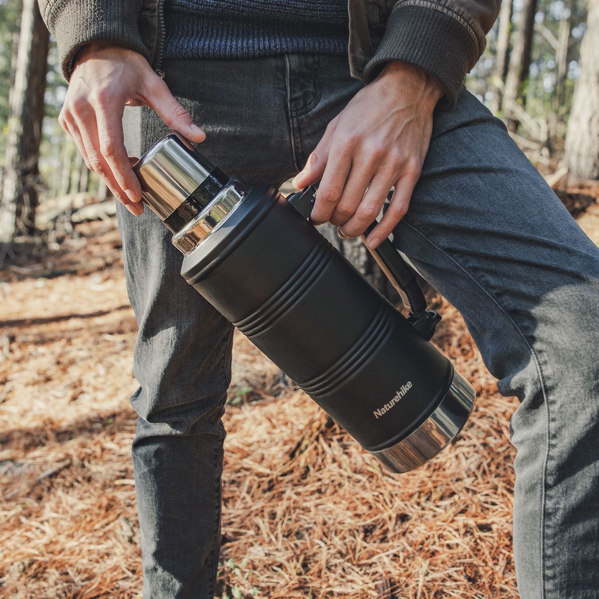 Naturehike Termo con Aislación al vacío 24 hs 1.25 lt