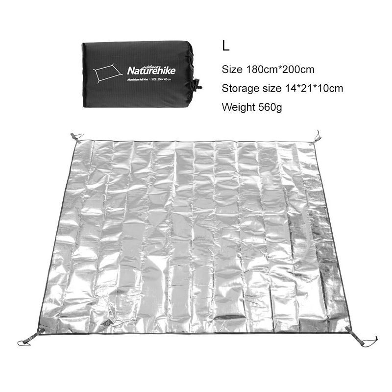 Naturehike 20-FCD Manta para Picnic Aluminizada L 180X200cm