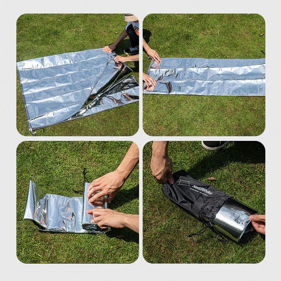 Naturehike 20-FCD Manta para Picnic Aluminizada S 125X200cm