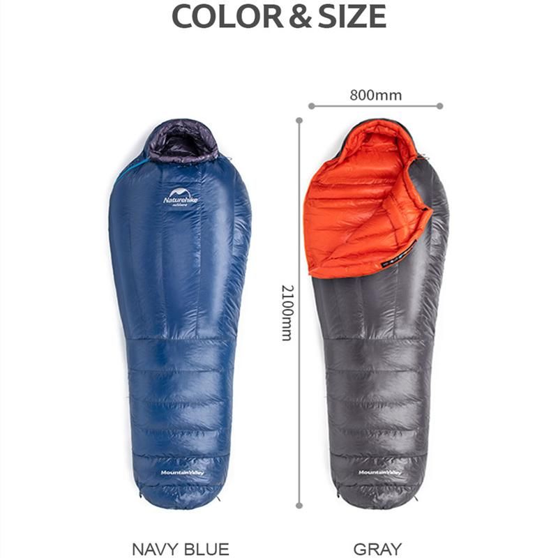 Naturehike ULG 1000Gr bolsa de dormir DUVET (Límite -20°) NH19YD001