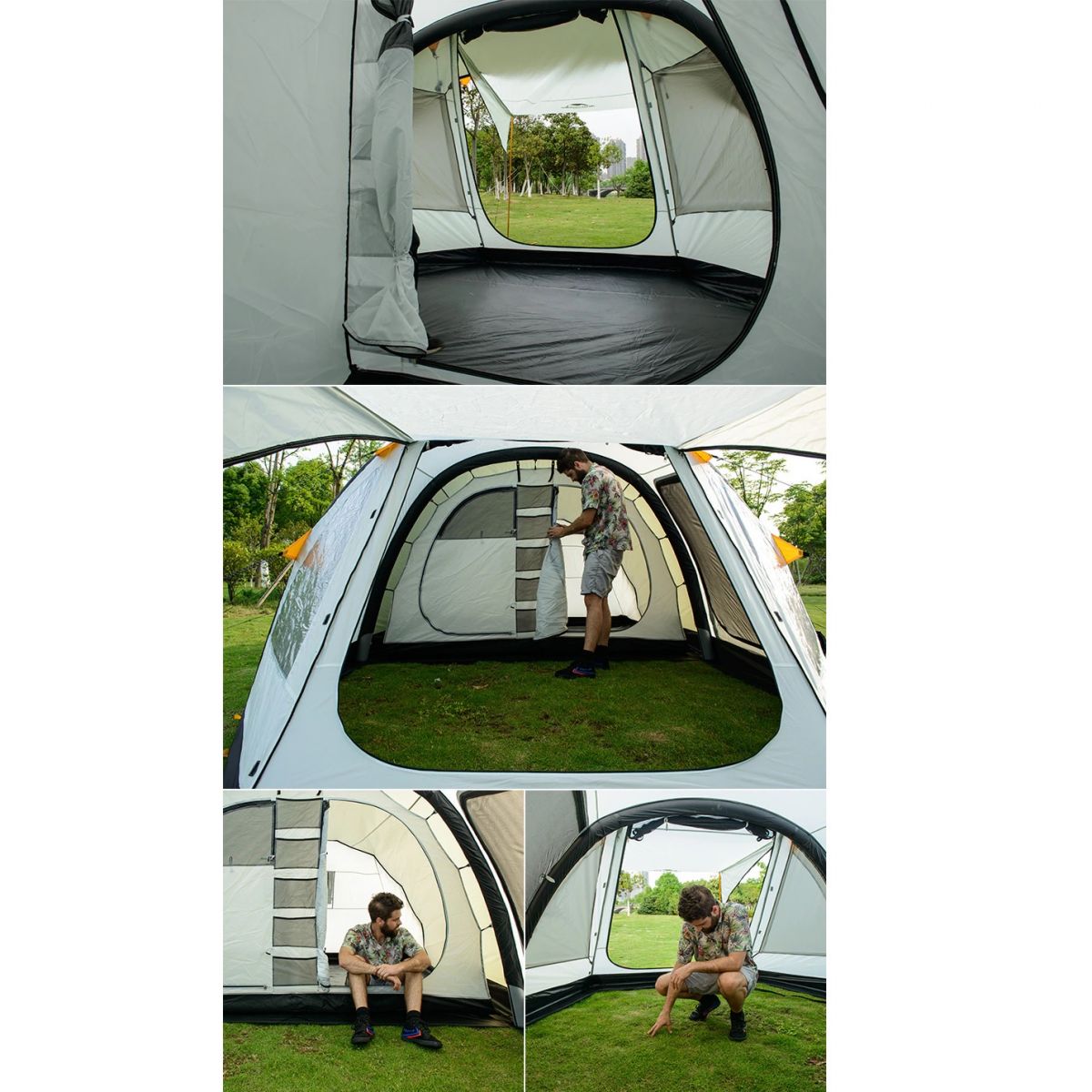 [ELIMINADO] Naturehike Wormhole Carpa Inflable 4-6 Personas NH17T600-T