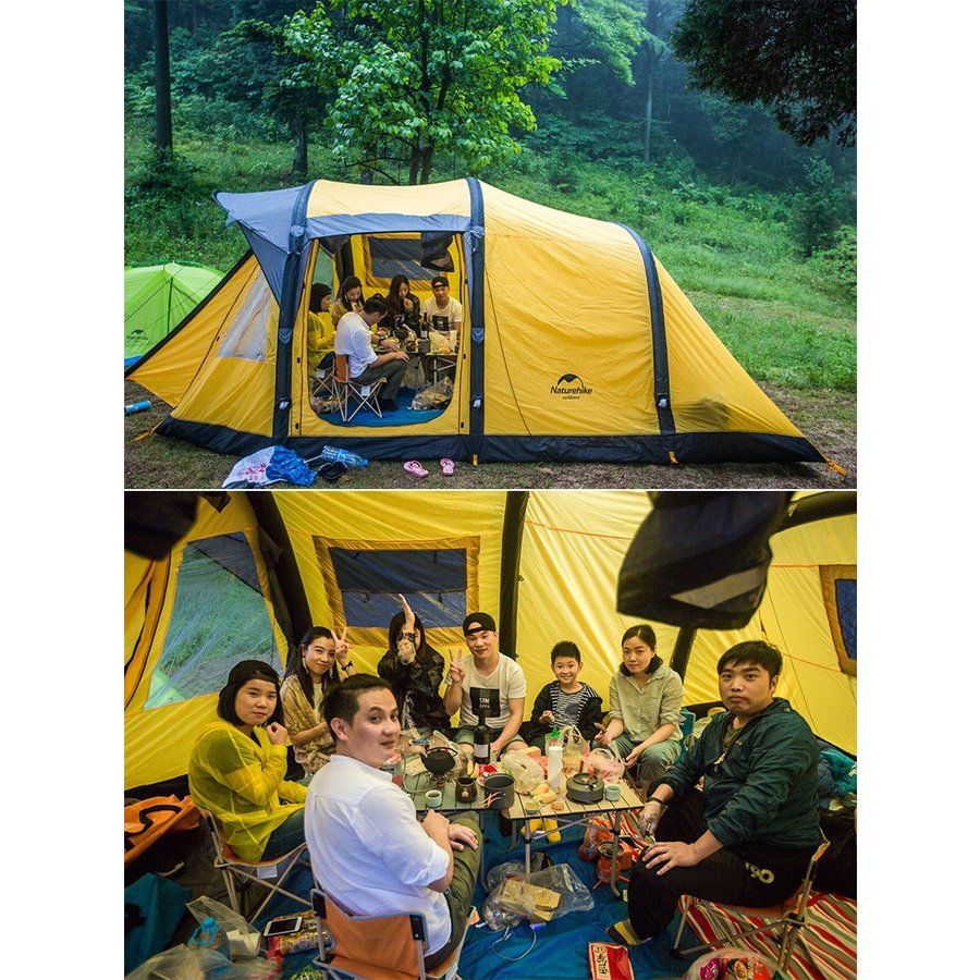 [ELIMINADO] Naturehike Wormhole Carpa Inflable 4-6 Personas NH17T600-T