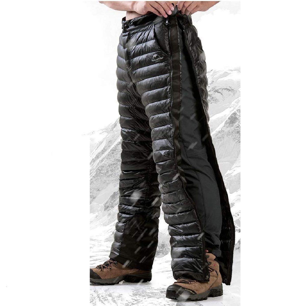 Naturehike Pantalones de Duvet ultralivianos 700FP Full Zip