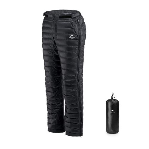 Naturehike Pantalones de Duvet ultralivianos 700FP Full Zip