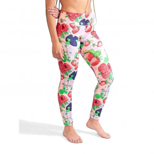 Suma Calza Fitness Frutos Rosa