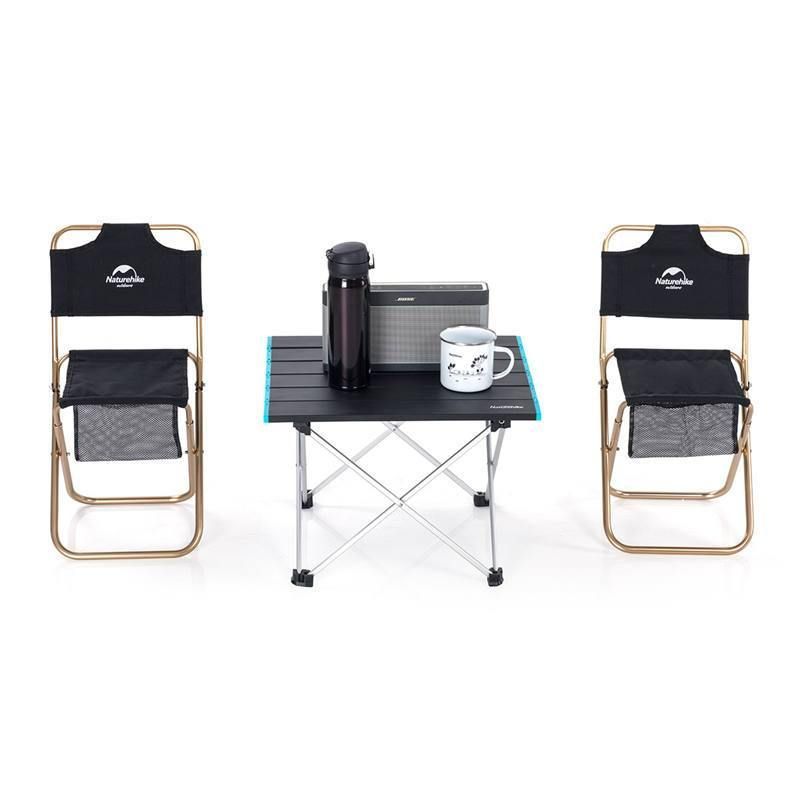 Naturehike FT08 Mesa Plegable de Aluminio L NH19Z008-Z