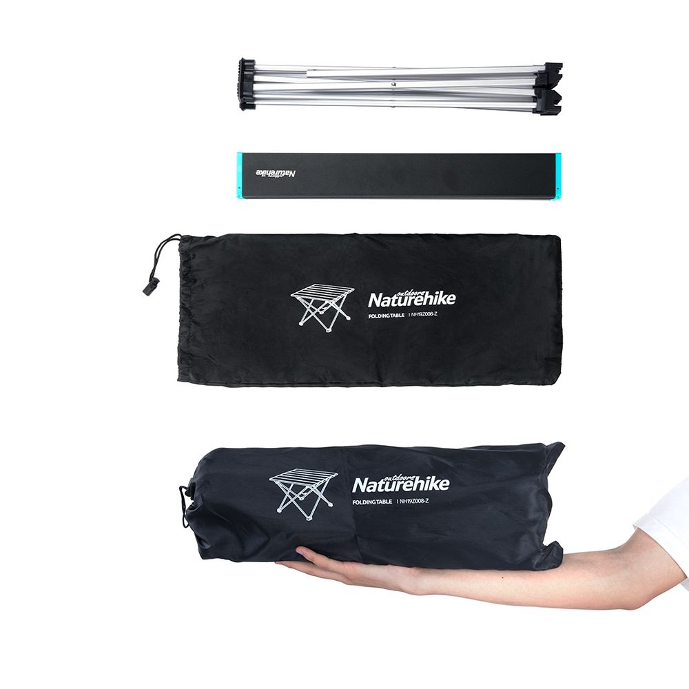 Naturehike FT08 Mesa Plegable de Aluminio L NH19Z008-Z