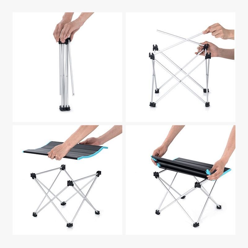 Naturehike FT08 Mesa Plegable de Aluminio L NH19Z008-Z
