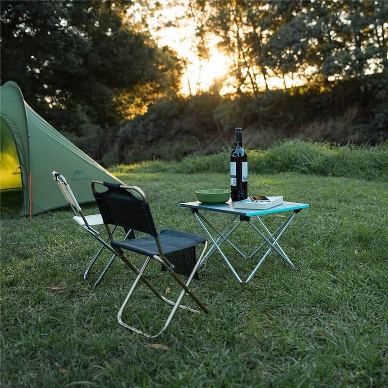 Naturehike FT08 Mesa Plegable de Aluminio L NH19Z008-Z