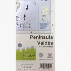 Mapa Pixmap Península Valdés 1:300.000