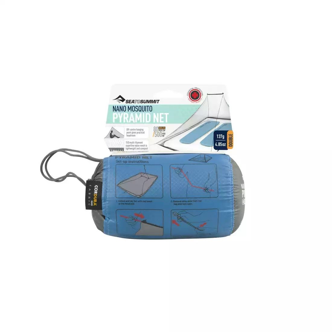 Sea To Summit Nano Mosquito Pyramid Net carpa mosquitero doble