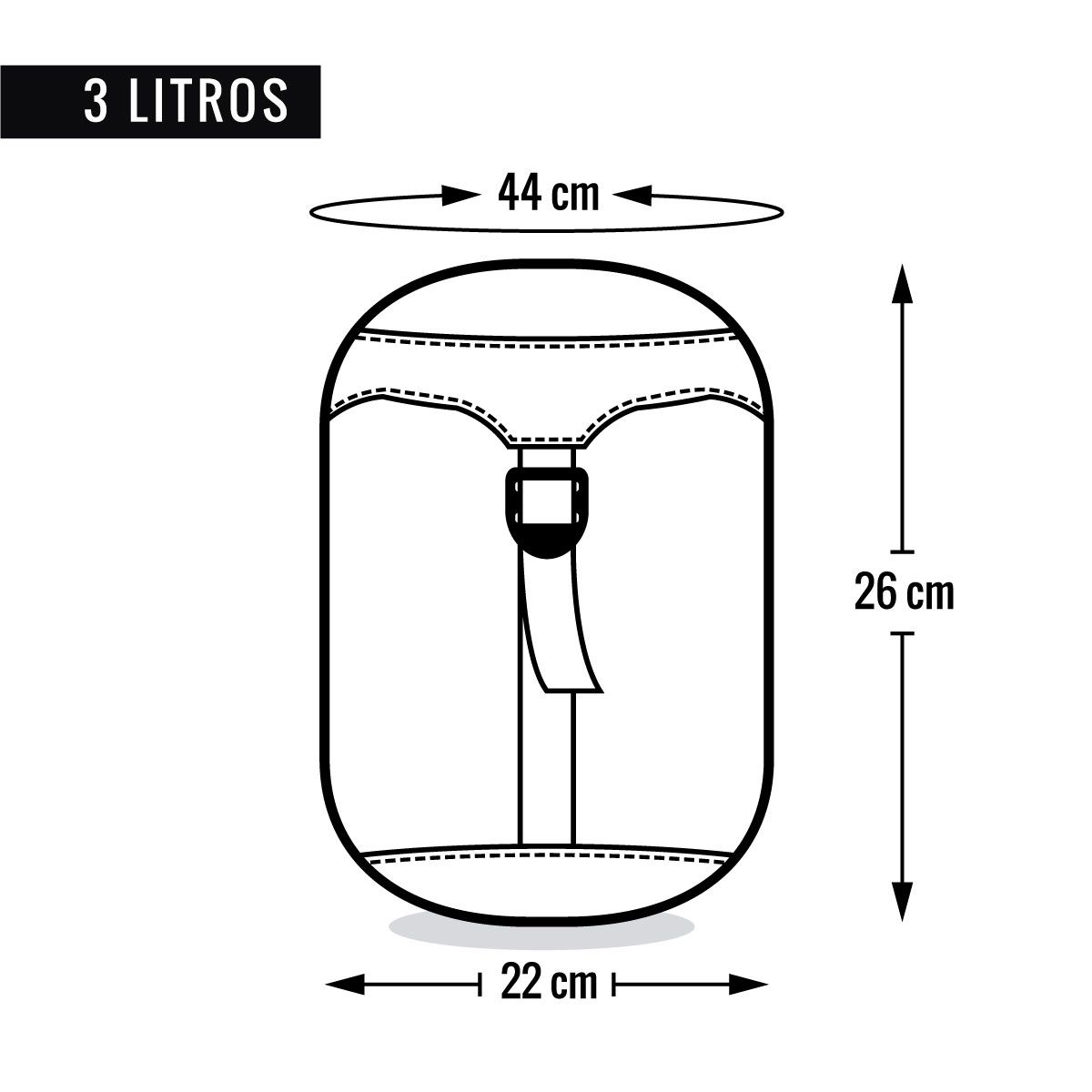 Libo Bolsa Compresora 1 (3 litros)