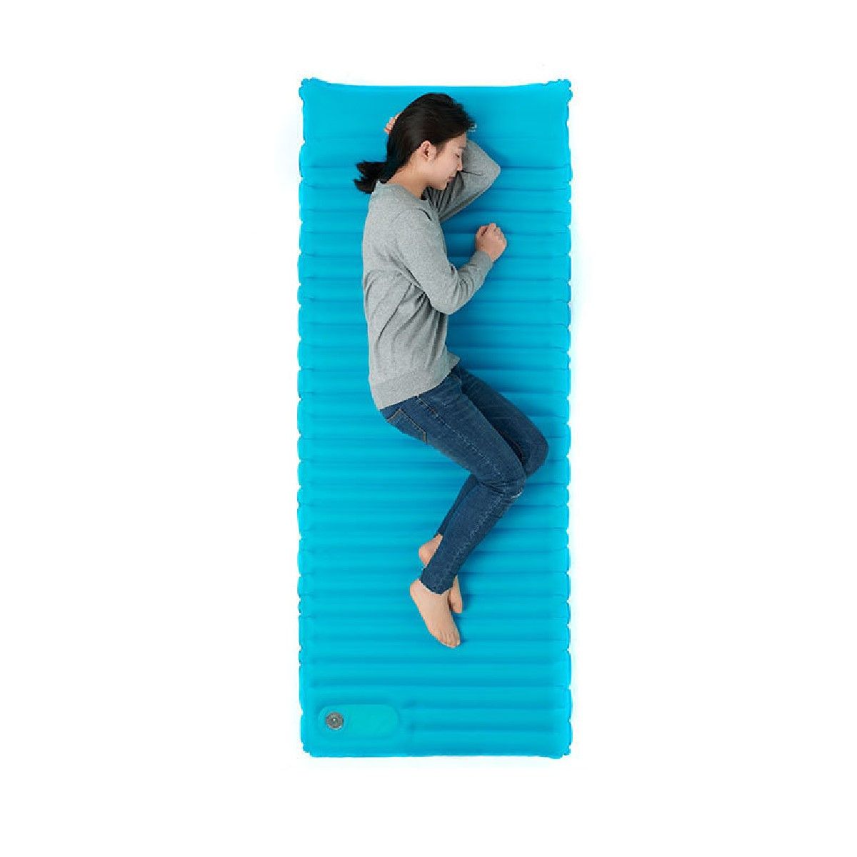 Colchoneta autoinflable con almohada D01 - Naturehike - 4nomads Perú