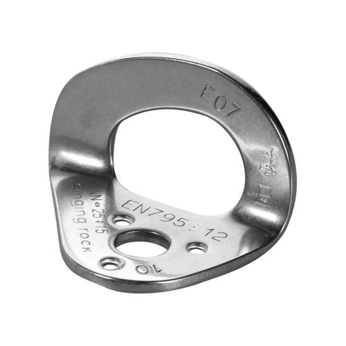 Singing Rock Hanger Plate Chapa 10mm Acero Inoxidable