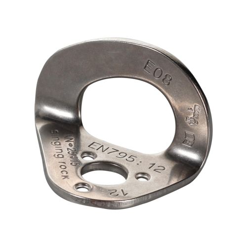 Singing Rock Hanger Plate Chapa 12mm Acero Inoxidable