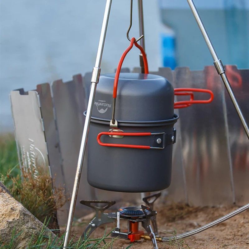 [ELIMINADO] Naturehike Marmita de campamento - set de 4 ollas + accesorios