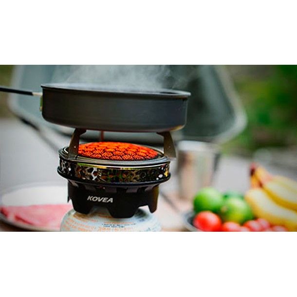 KOVEA ALPINE MASTER 2.0 All-in-One Portable Camping Stove And Pot Set, 1.94 Lb, Aluminum, Includes Carry Bags