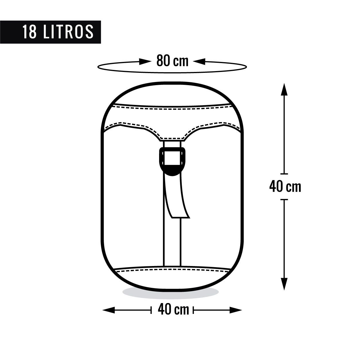 Libo Bolsa Compresora 3 (18 litros)