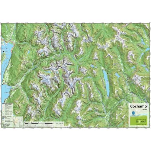 Mapa Pixmap Cochamo - Pto. Varas 1: 75.000