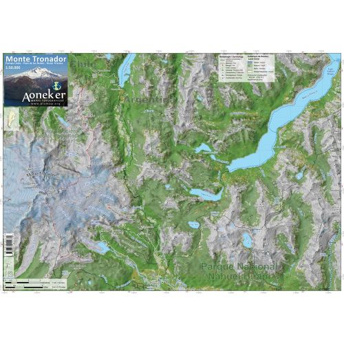 Mapa Pixmap Monte Tronador