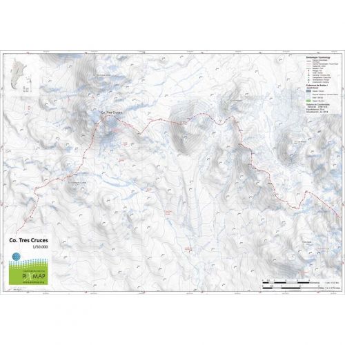 Mapa Pixmap Nevado Tres Cruces