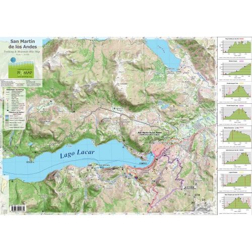 Mapa Pixmap San Martin de los Andes 50.000