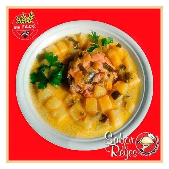 Pollo de las sierras a la salsa de puerro - Libre de Gluten Apto Celíacos