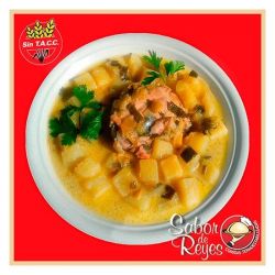 Pollo de las sierras a la salsa de puerro - Libre de Gluten Apto Celíacos
