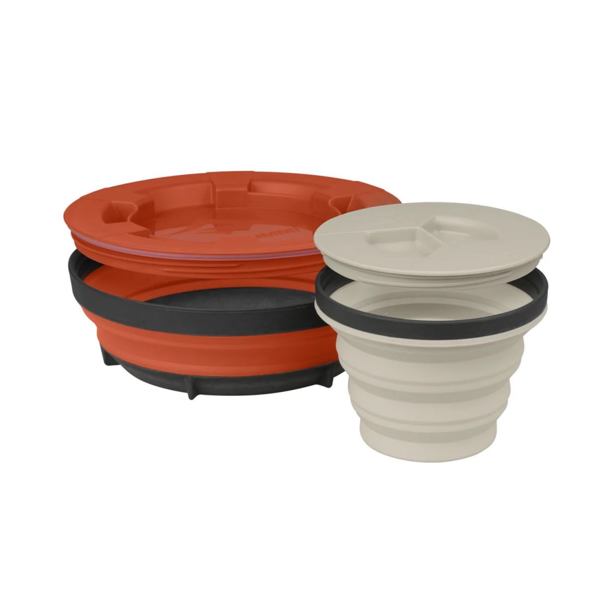 Sea to Summit X-Seal & Go Set Large Plato y Vaso Colapsable