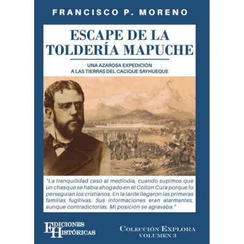 Escape de la toldería Mapuche