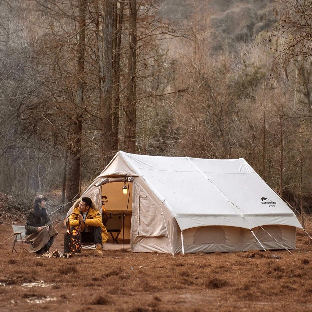 Naturehike Air 12.0 Cotton Inflable Glamping 4 Personas