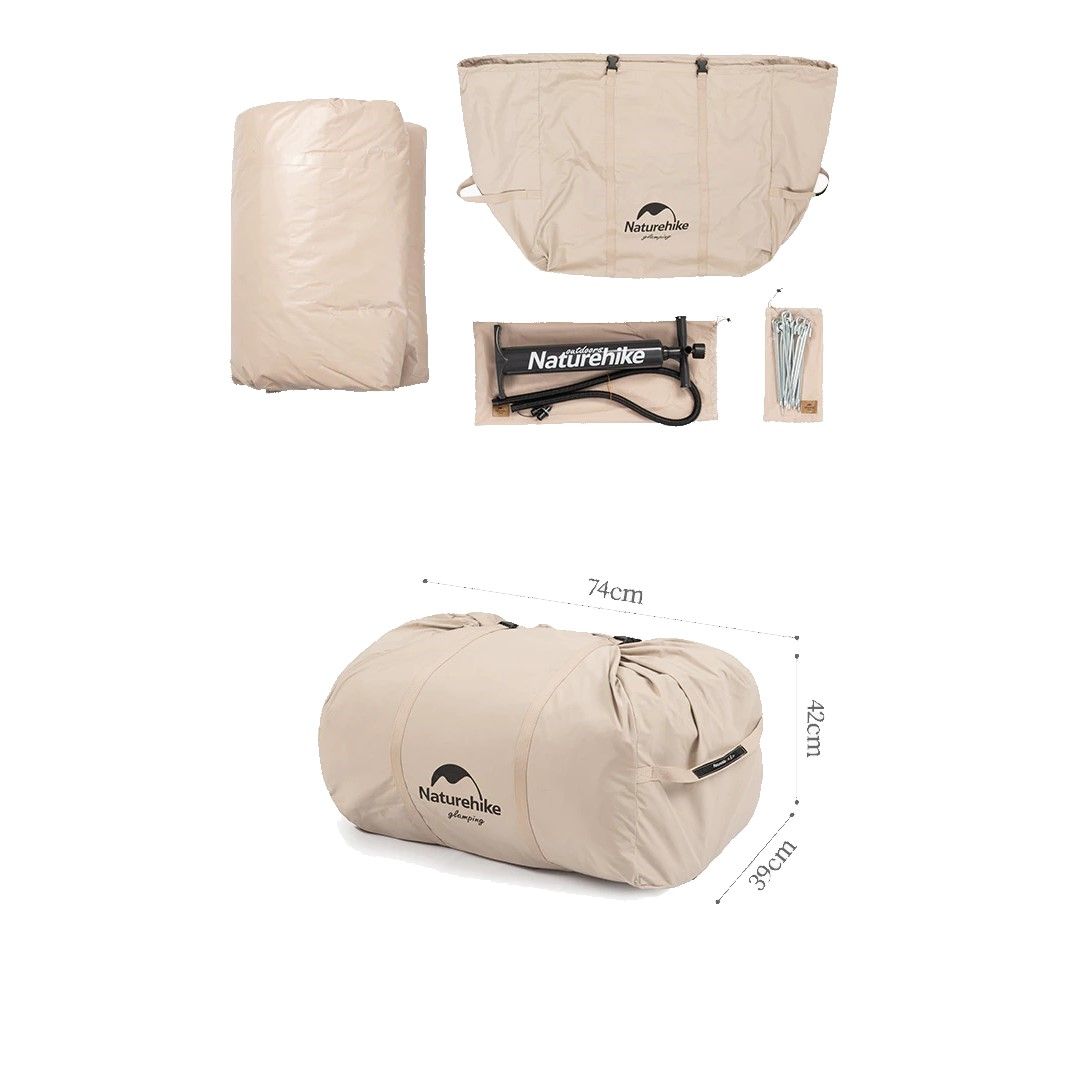 [ELIMINADO] Naturehike Air 6.3 Cotton Inflable Glamping 2 Personas