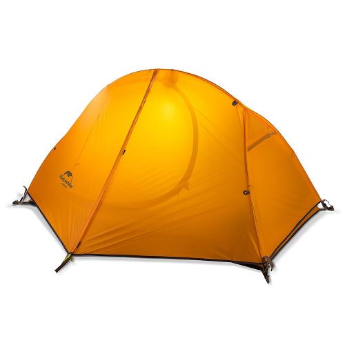 Naturehike Spider 1 Persona Carpa Cicloturismo Nylon 20D + Mat