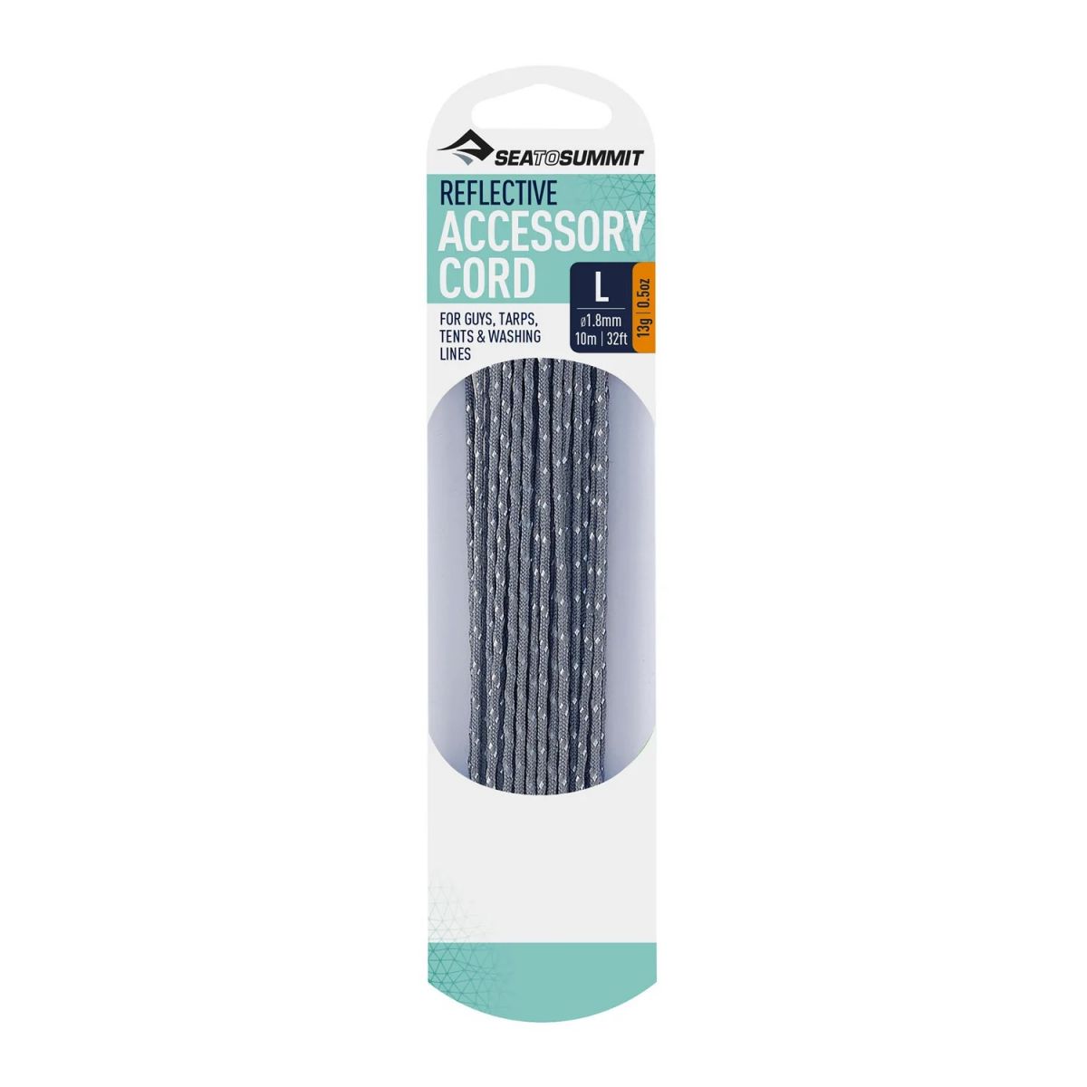 Sea to Summit Reflective Accessory Cord Viento Reflectivo 10mts