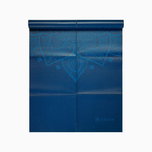Gaiam Mat Yoga Plegable 2mm Blue Sundial