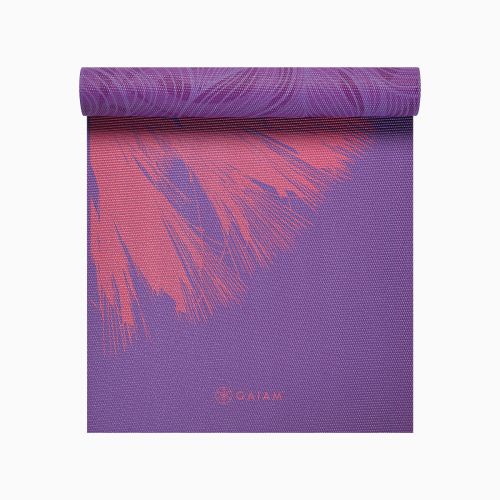 Gaiam Mat Yoga 6mm Dandelion Reversible