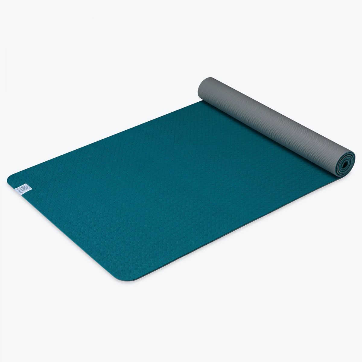 Gaiam Mat Yoga Performance 6mm Lake Solid Reversible y Ecológico