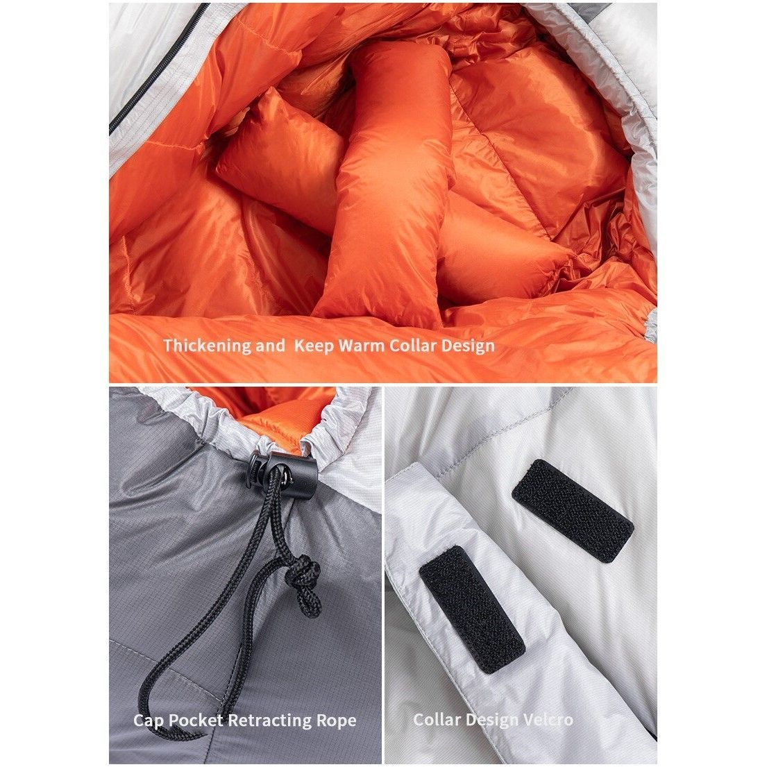 Naturehike Arxtic Duvet 1.3Kg relleno 850FP (Límite -30°)