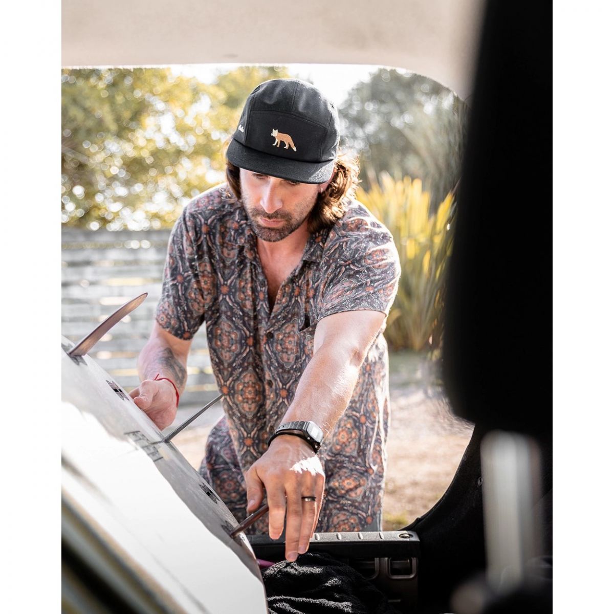 Martha Zorro Colorado 5-panels hat Black