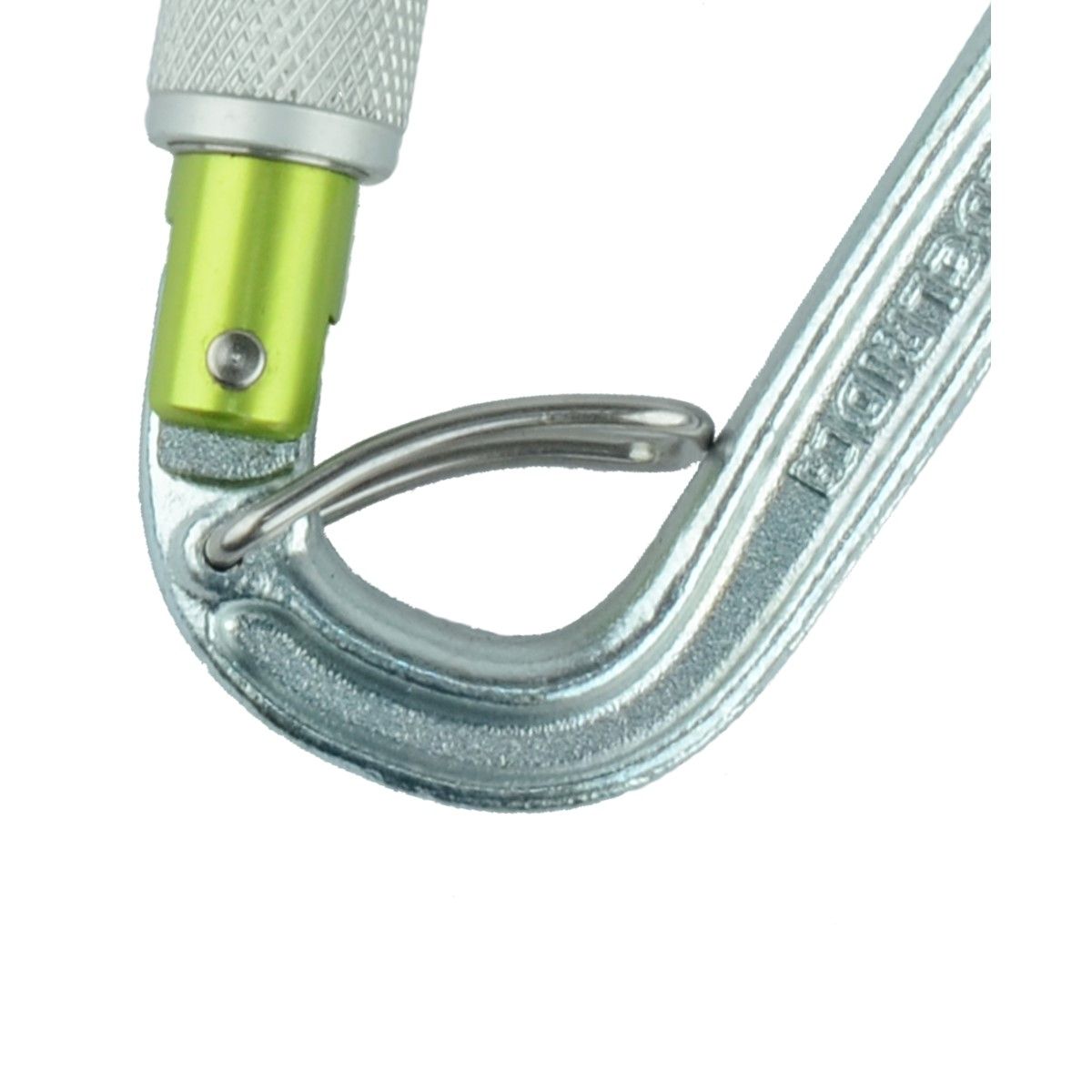 Edelrid HMS Bruce Steel Screw FG - clip anti giro