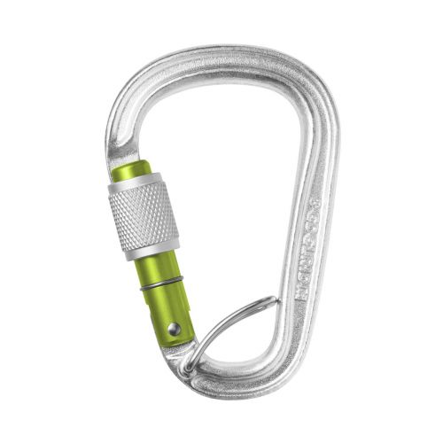 Edelrid HMS Bruce Steel Screw FG - clip anti giro